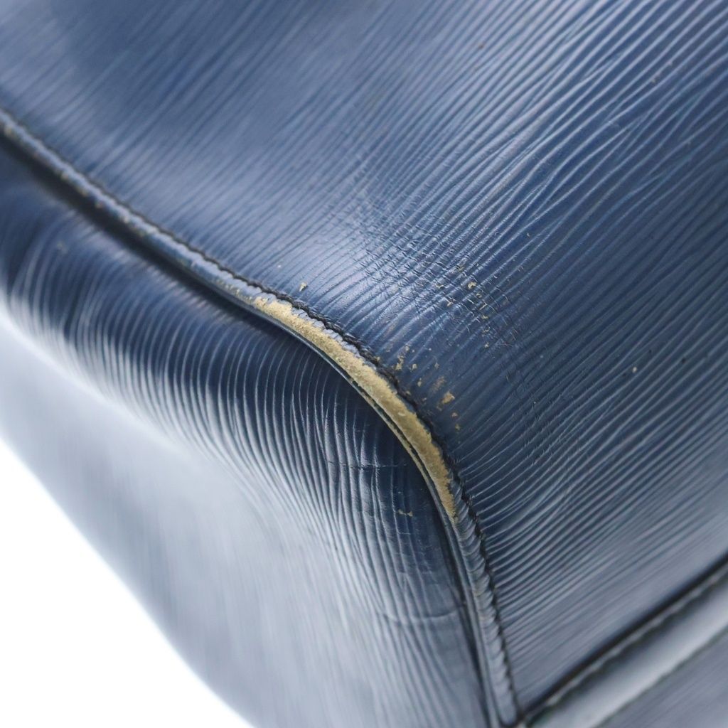 Louis Vuitton Epi Speedy 45 Leather Boston Bag Blue — view 7