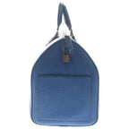 Louis Vuitton Epi Speedy 45 Leather Boston Bag Blue — view 3