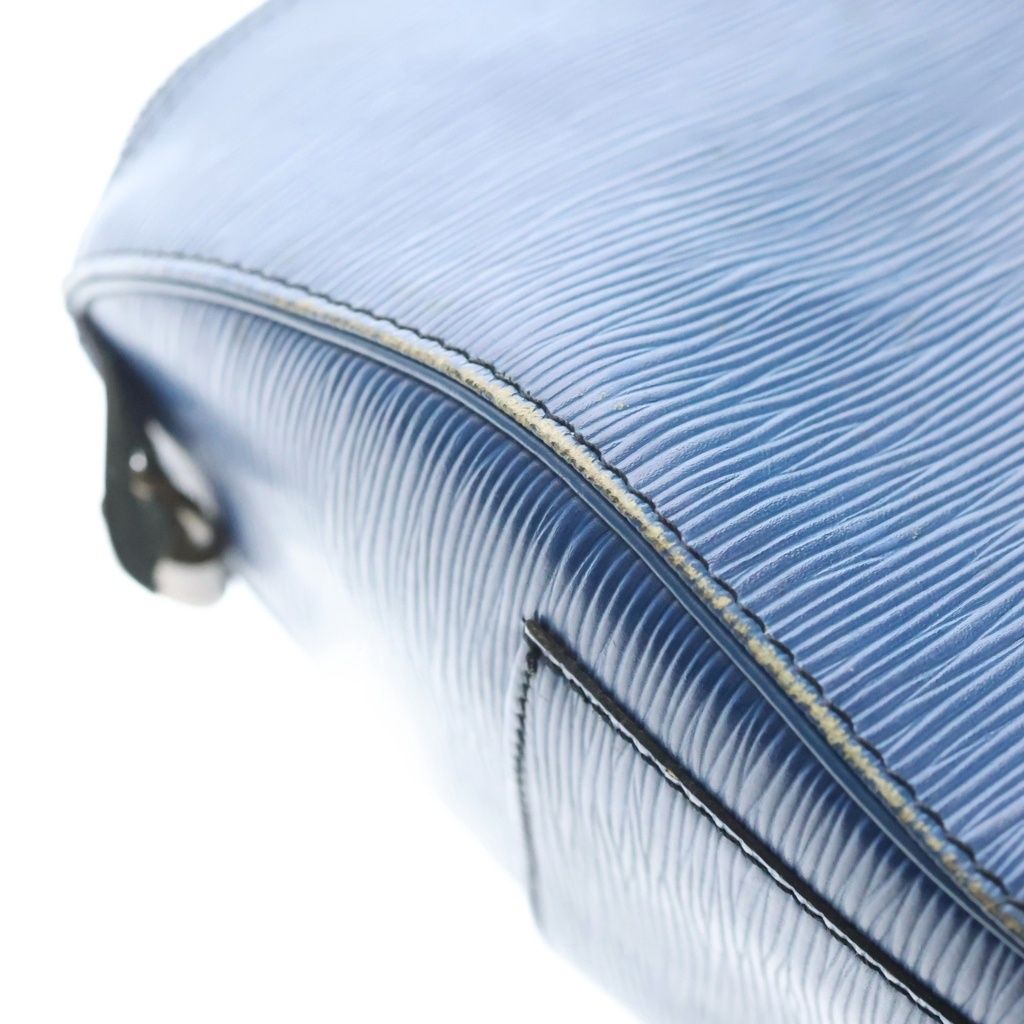 Louis Vuitton Epi Speedy 45 Leather Boston Bag Blue — view 8
