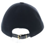 Louis Vuitton Monogram Endless Cap Woolen Dress Cap Hat Black — view 2