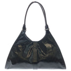 Prada Small Leather Tote Handbag Black — view 2
