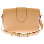 Louis Vuitton LV Pont Neuf Shoulder Bag Pink Leather Gold — view 2