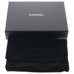 Chanel Quilted Shoulder Bag Chain Black Lambskin Gold — view 6