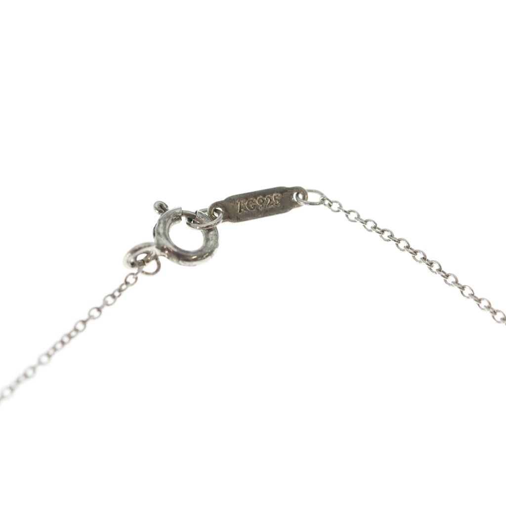Tiffany & Co Return to Double Heart Pendant Chain Silver Pink — view 4