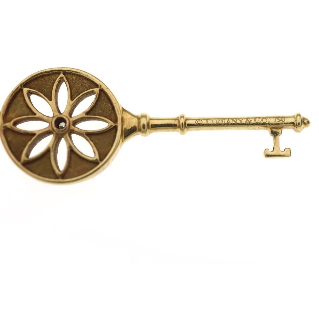 Tiffany & Co Daisy Key Peretti Necklace Gold — view 6