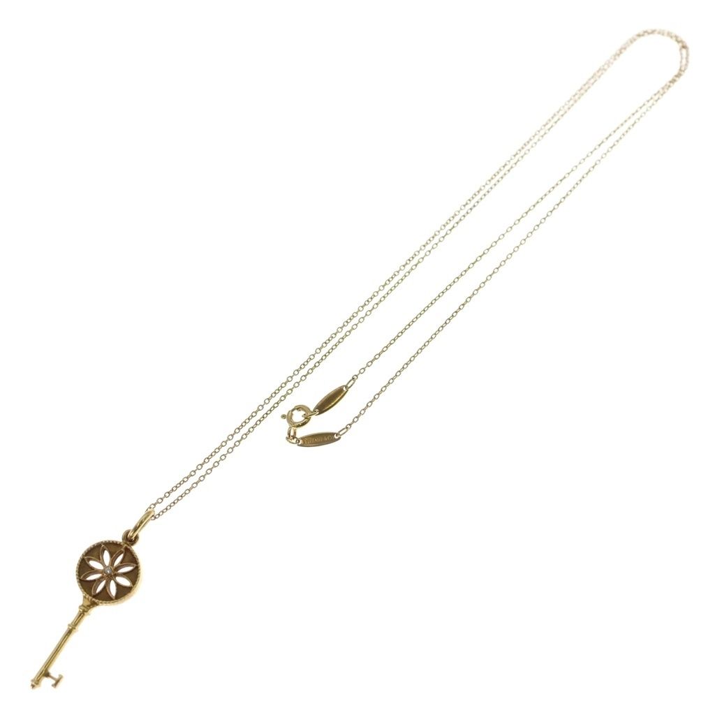 Tiffany & Co Daisy Key Peretti Necklace Gold — view 2