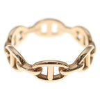 Hermes Chaine D'ancre Ring Pink Gold