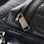 Dior Rider 2.0 Zip Messenger Bag Gravity Leather & Grained Black — view 6