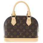 Louis Vuitton Monogram Alma BB Leather 2-Way Shoulder Bag Brown — view 2