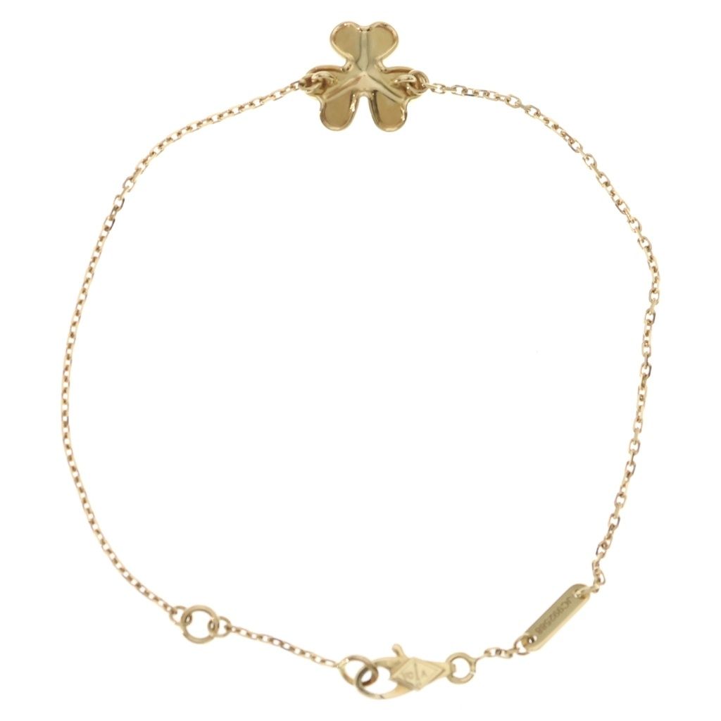 Van Cleef & Arpels Frivole Mini Diamond 18k Yellow Gold Bracelet — view 2