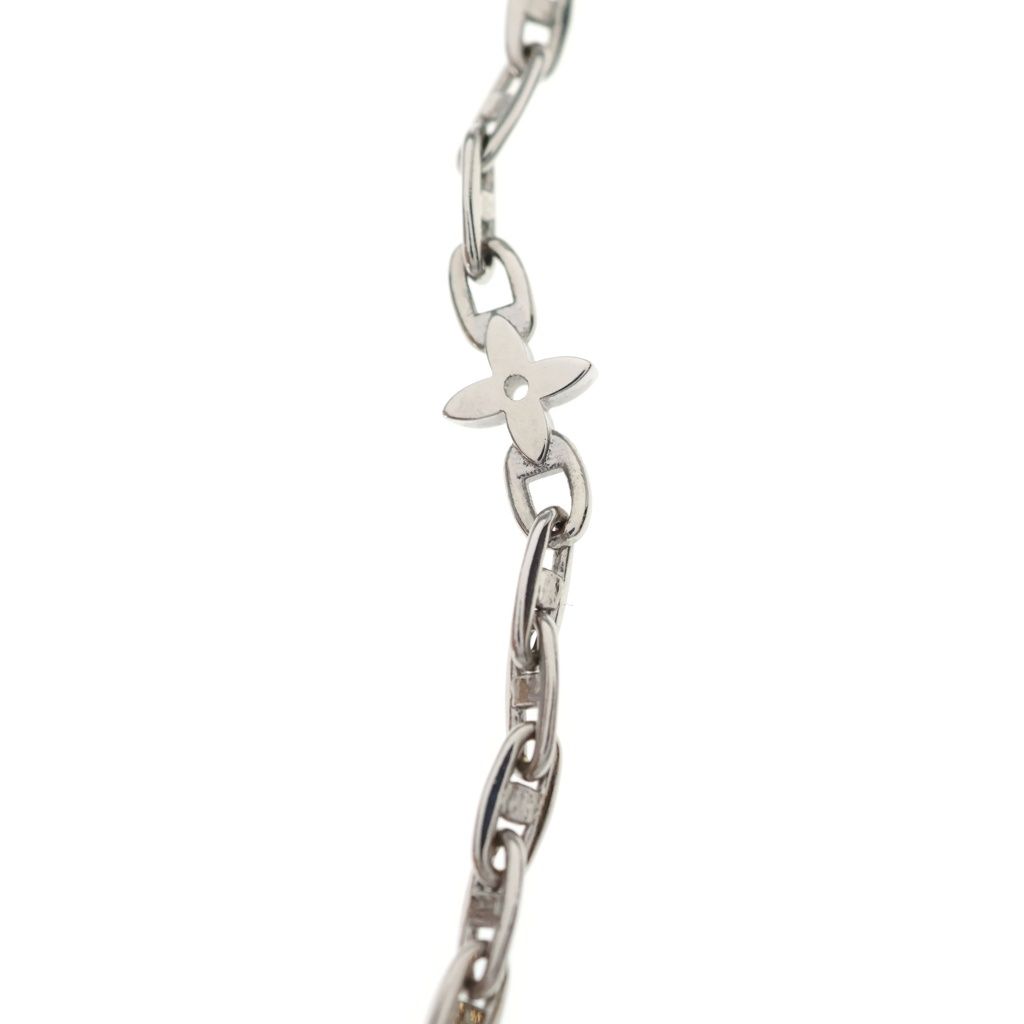 Louis Vuitton LV Speed Necklace Silver — view 3