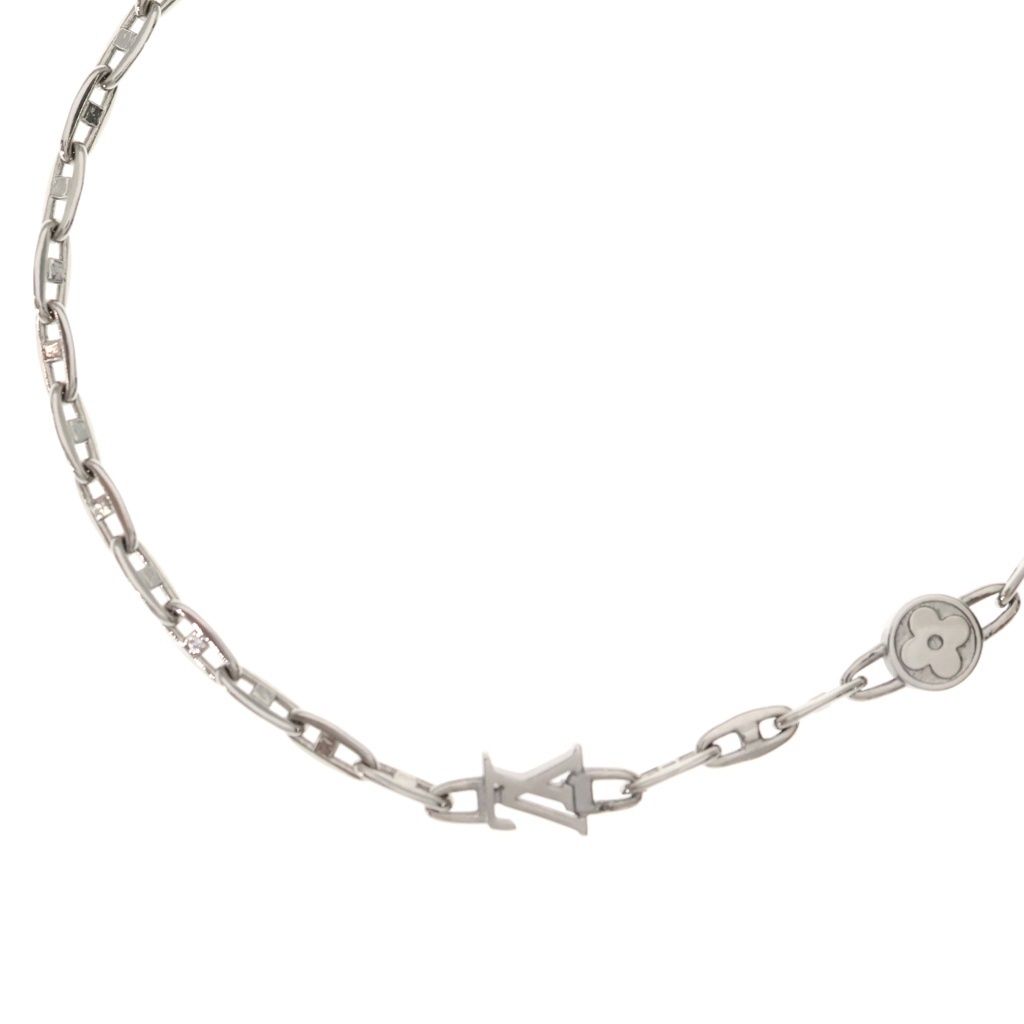Louis Vuitton LV Speed Necklace Silver