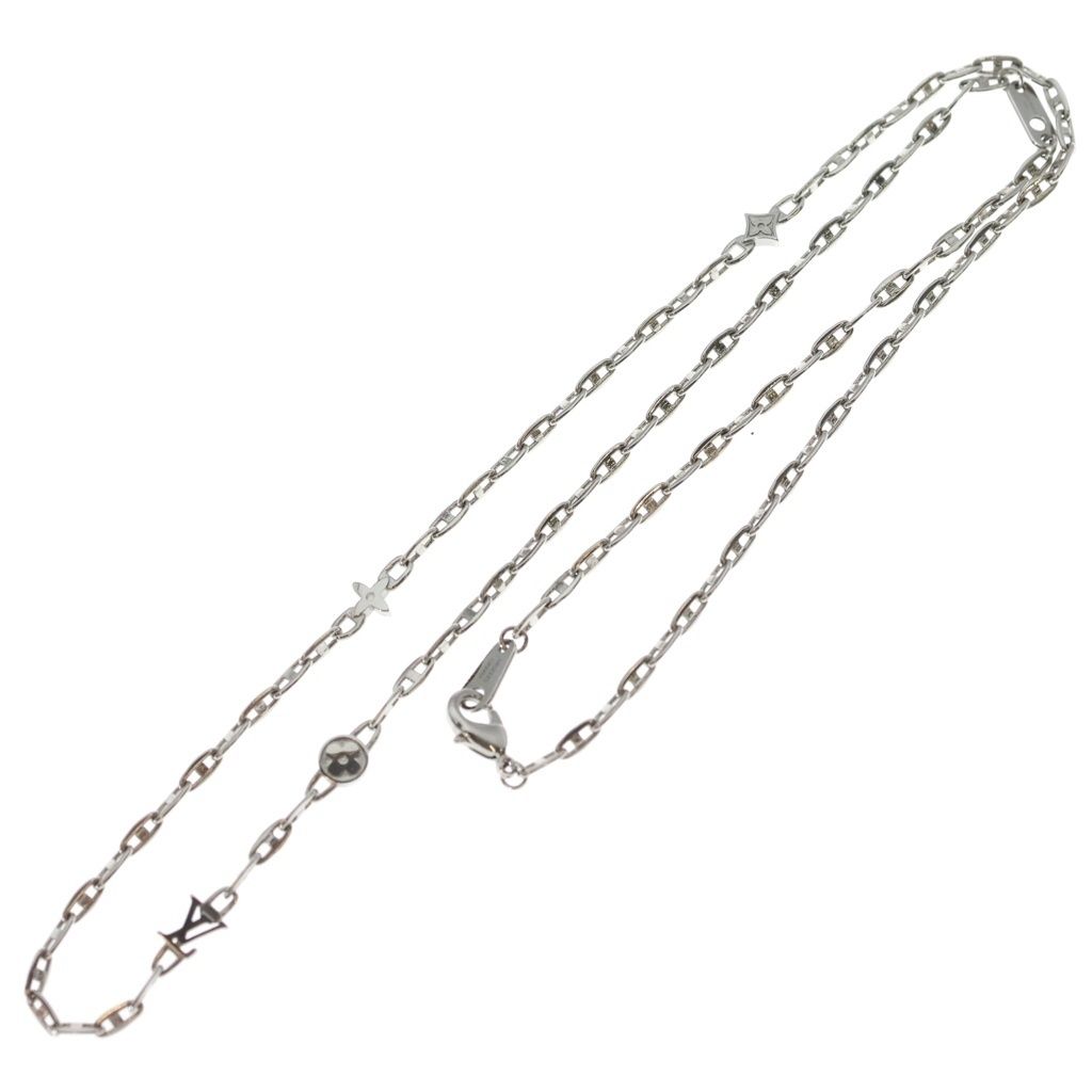 Louis Vuitton LV Speed Necklace Silver — view 2