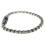 Louis Vuitton Monogram Eclipse Bracelet Chain Silver — view 4
