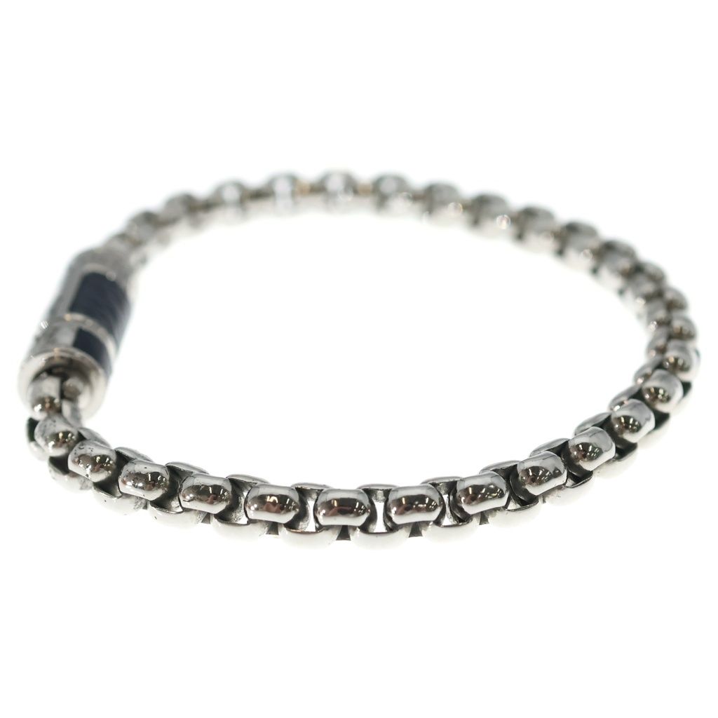 Louis Vuitton Monogram Eclipse Bracelet Chain Silver — view 4