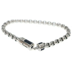 Louis Vuitton Monogram Eclipse Bracelet Chain Silver — view 5