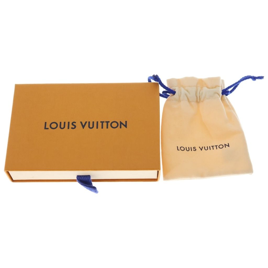 Louis Vuitton LV Iconic Logo Rhinestone Pendant Chain Pink Gold — view 6