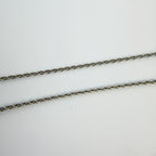 Dior Logo Charm Necklace Plated Silver Vintage — view 7