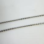 Dior Logo Charm Necklace Plated Silver Vintage — view 8