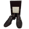 Dior Loafers Business Shoes Leather Belt Strap
