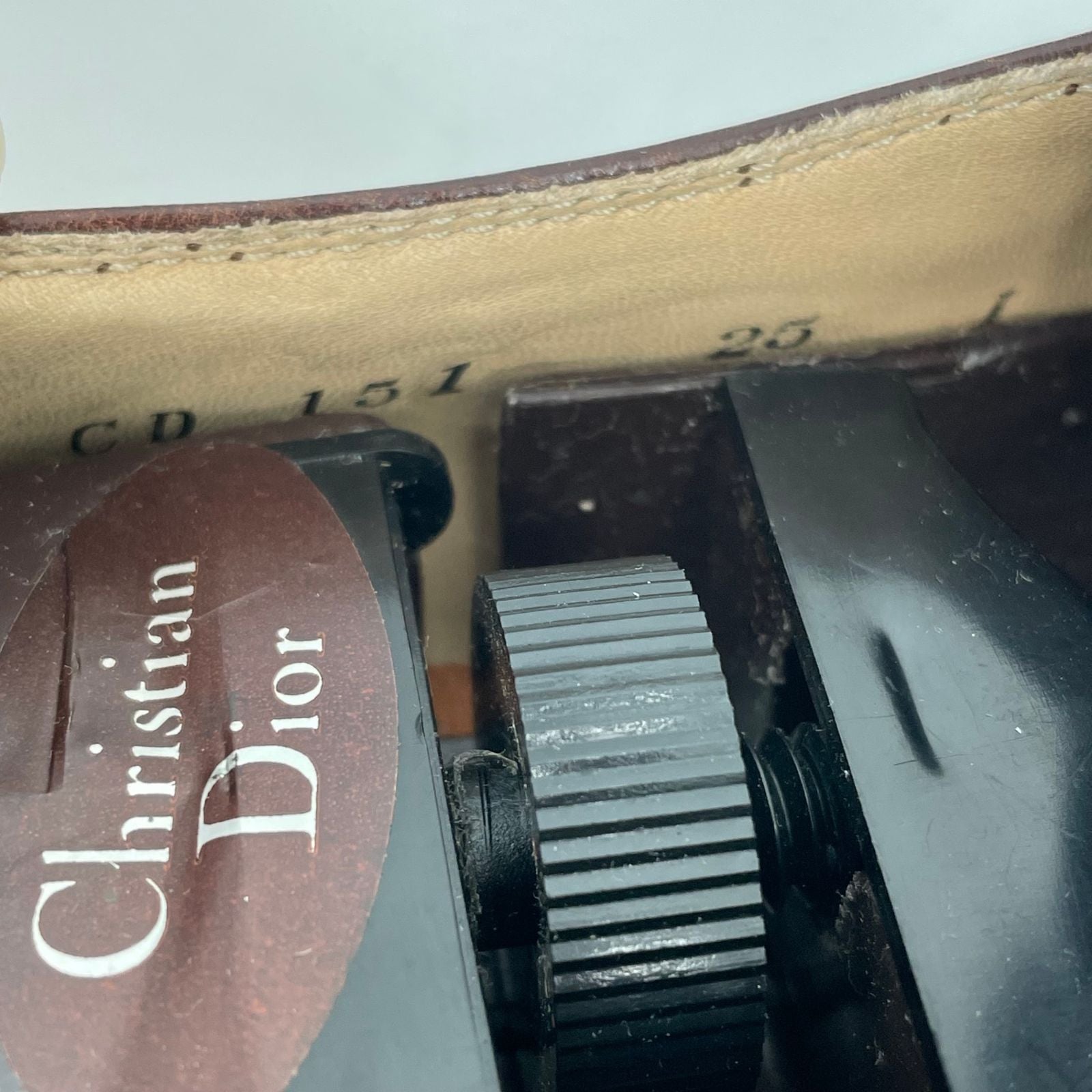 Dior Loafers Business Shoes Leather Belt Strap — view 7
