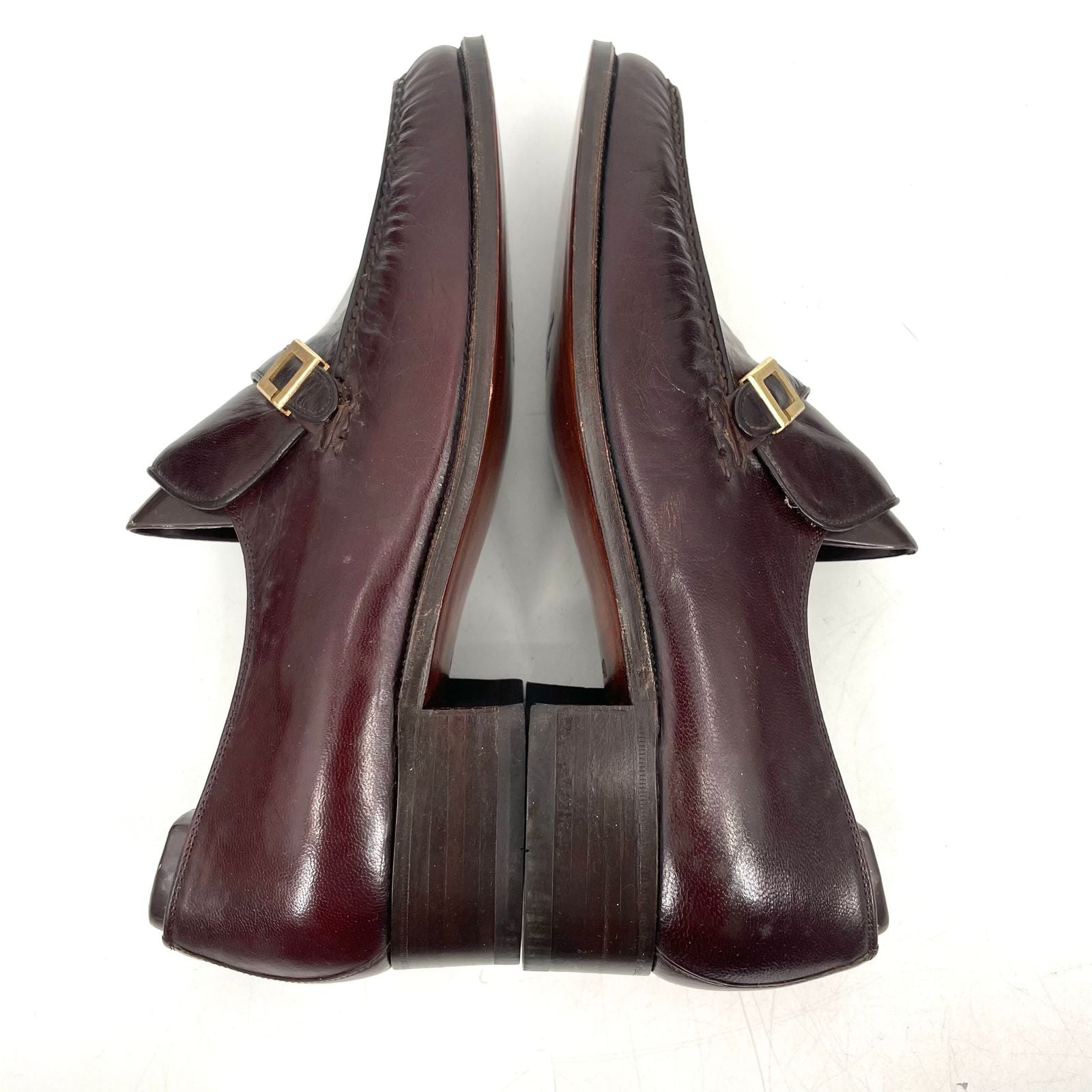 Dior Loafers Business Shoes Leather Belt Strap — view 4