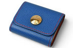 Hermes Post It Case Sticky Note Alajif Courchevel Blue Vintage Shoulder