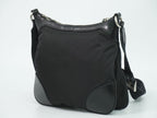 Prada Nylon Shoulder Bag Pochette Black — view 2