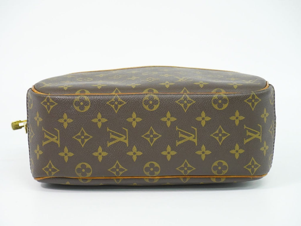 Louis Vuitton LV Trouville Monogram Handbag Brown — view 3