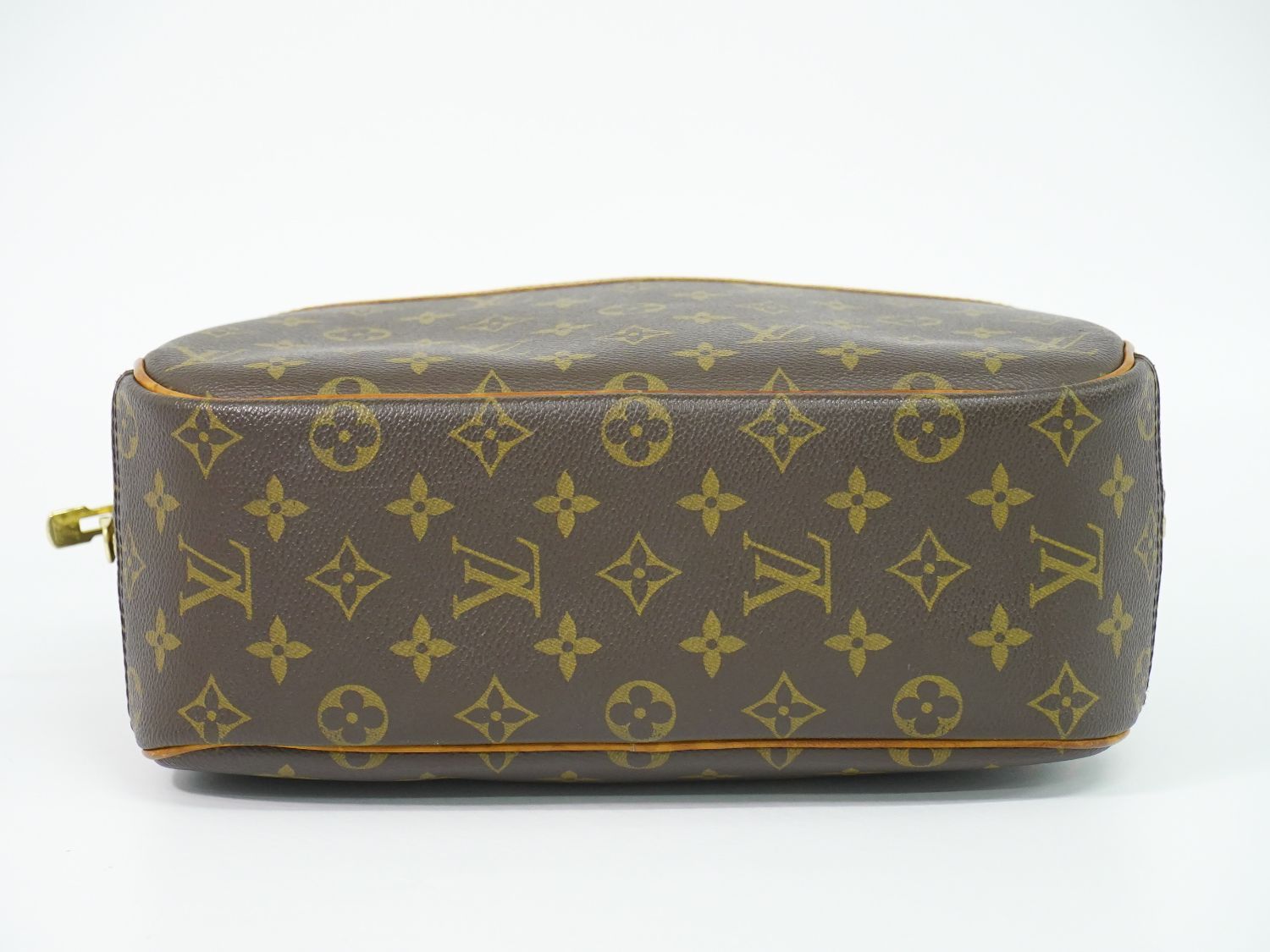 Louis Vuitton LV Trouville Monogram Handbag Brown — view 3