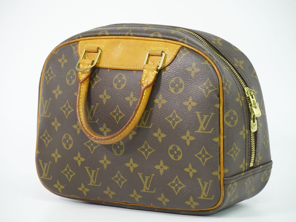 Louis Vuitton LV Trouville Monogram Handbag Brown — view 2