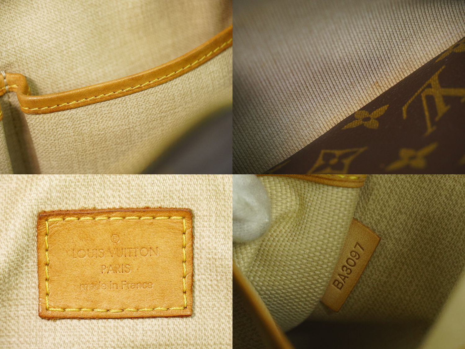 Louis Vuitton LV Trouville Monogram Handbag Brown — view 9