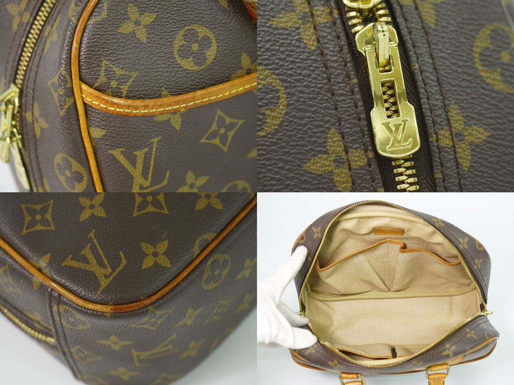 Louis Vuitton LV Trouville Monogram Handbag Brown — view 8