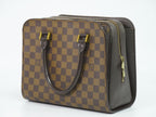 Louis Vuitton LV Triana Damier Ebene Handbag Brown — view 2
