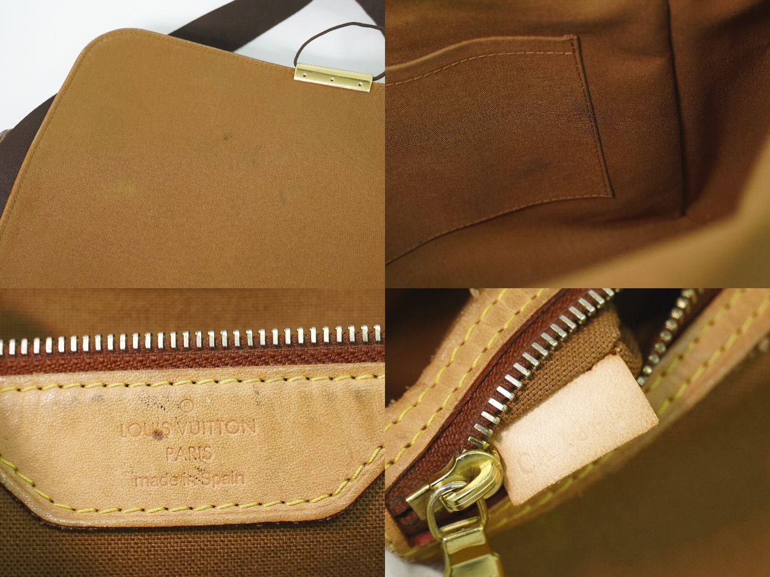 Louis Vuitton LV Aves Monogram Shoulder Bag Brown — view 9