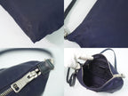 Prada Nylon Shoulder Bag Pochette Navy — view 8