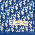 Dior Scarf Silk Trotter Pattern Blue — view 6