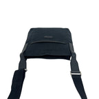 Gucci GG Logo Pattern Canvas Leather Shoulder Bag Crossbody Pochette Cross Navy — view 4