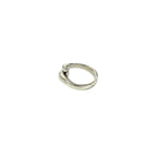 Tiffany & Co Elongated Teardrop Ring Elsa Peretti 925 Sterling Silver — view 4