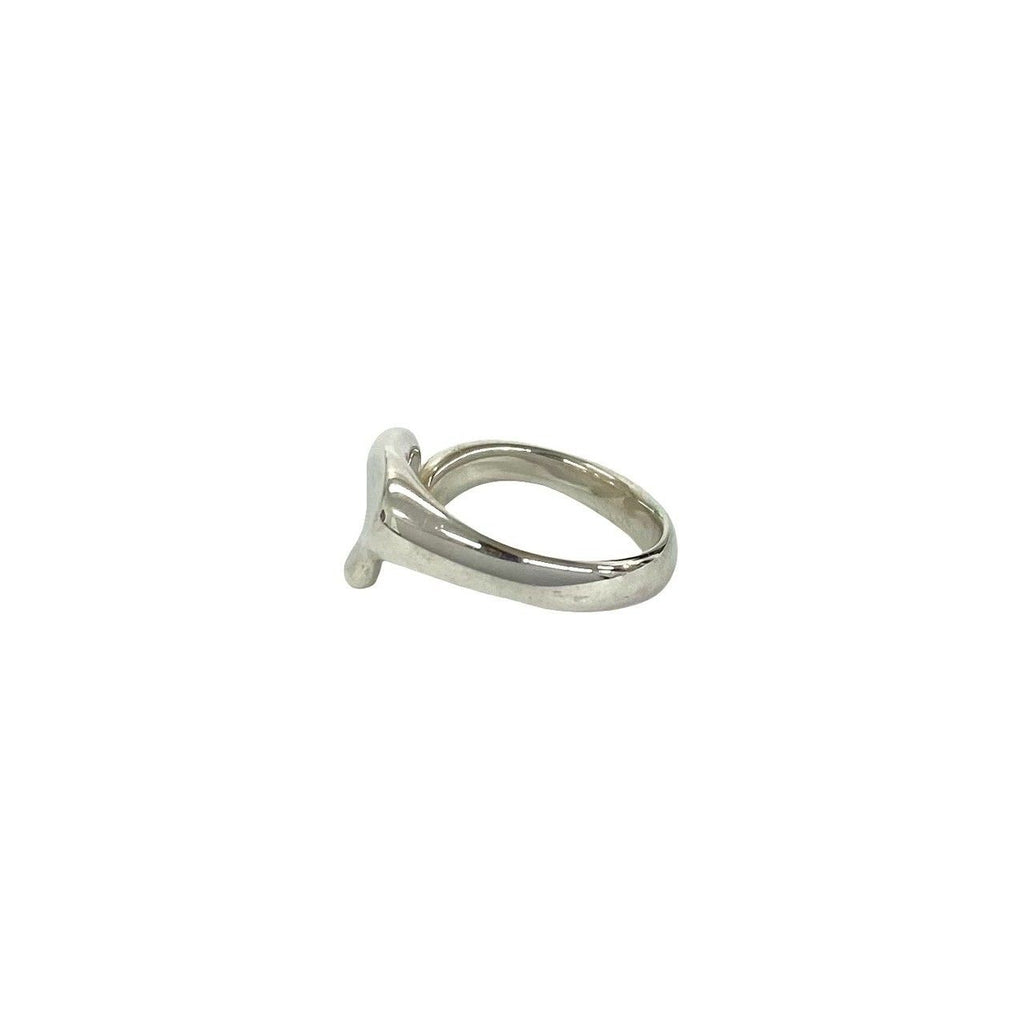 Tiffany & Co Vintage Full Heart Ring 925 Sterling Silver — view 4
