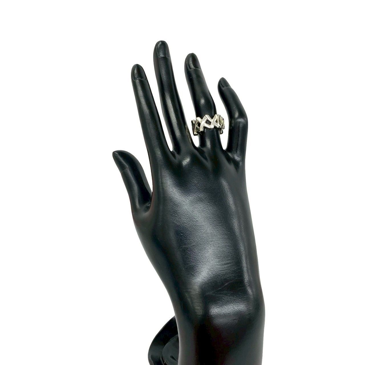 Tiffany & Co Love Kiss Ring 925 Sterling Silver — view 2