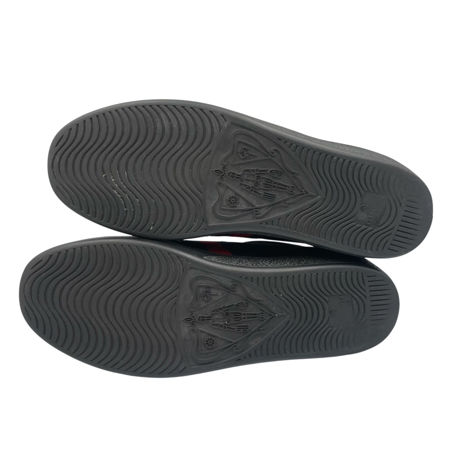 Gucci Sneakers Leather Bee Embroidery Bee Sherry Line Black — view 9