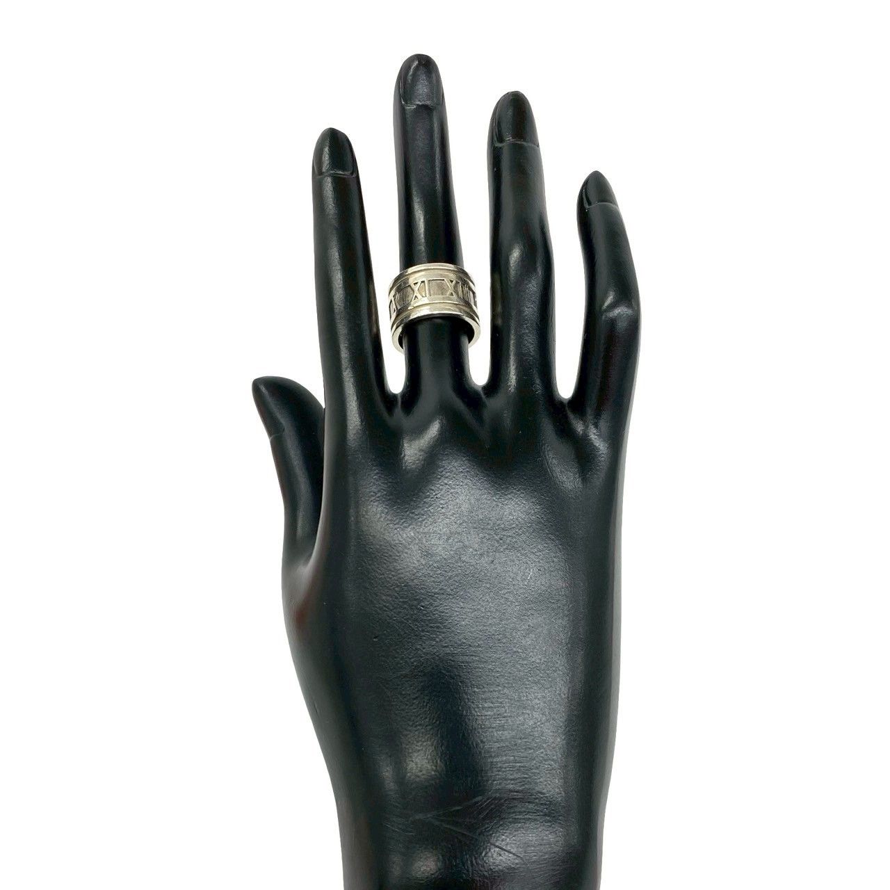 Tiffany & Co Vintage Atlas Wide Ring 925 Sterling Silver — view 2