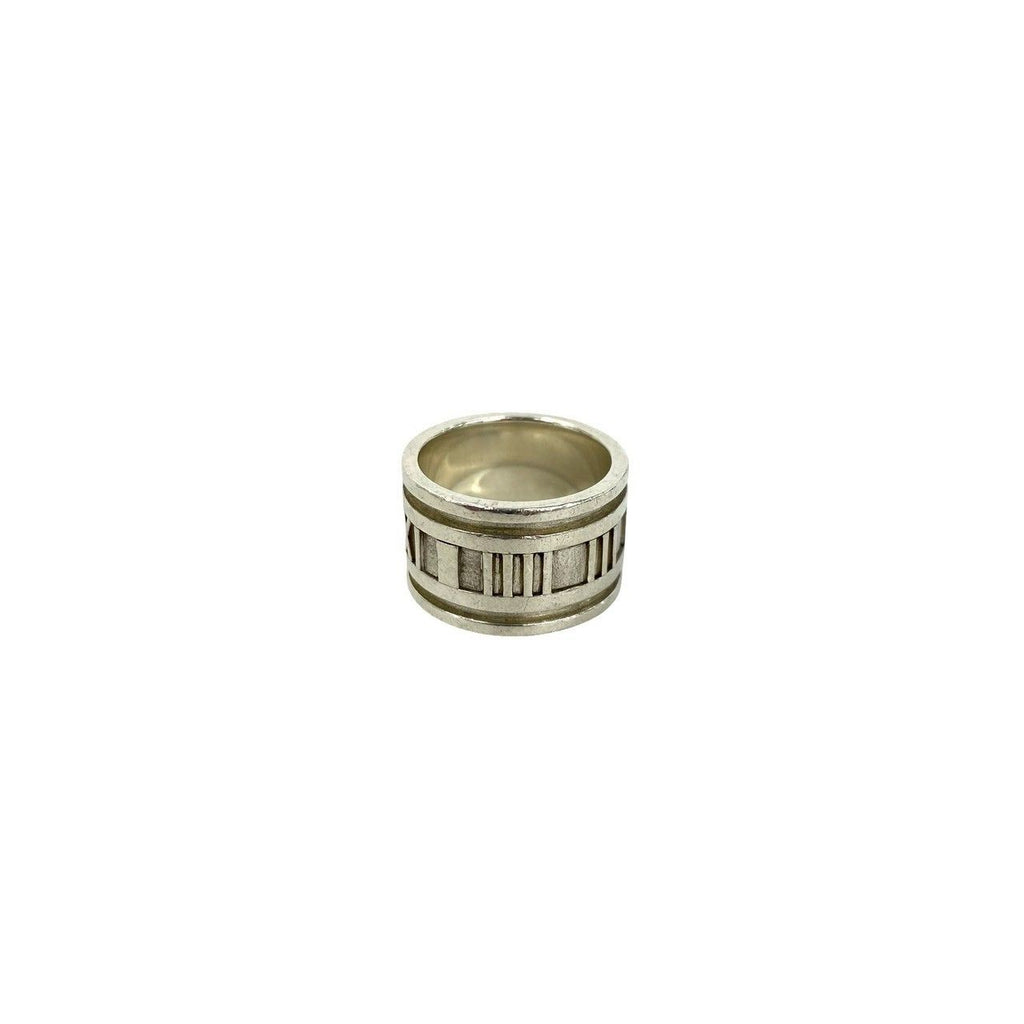 Tiffany & Co Vintage Atlas Wide Ring 925 Sterling Silver — view 6