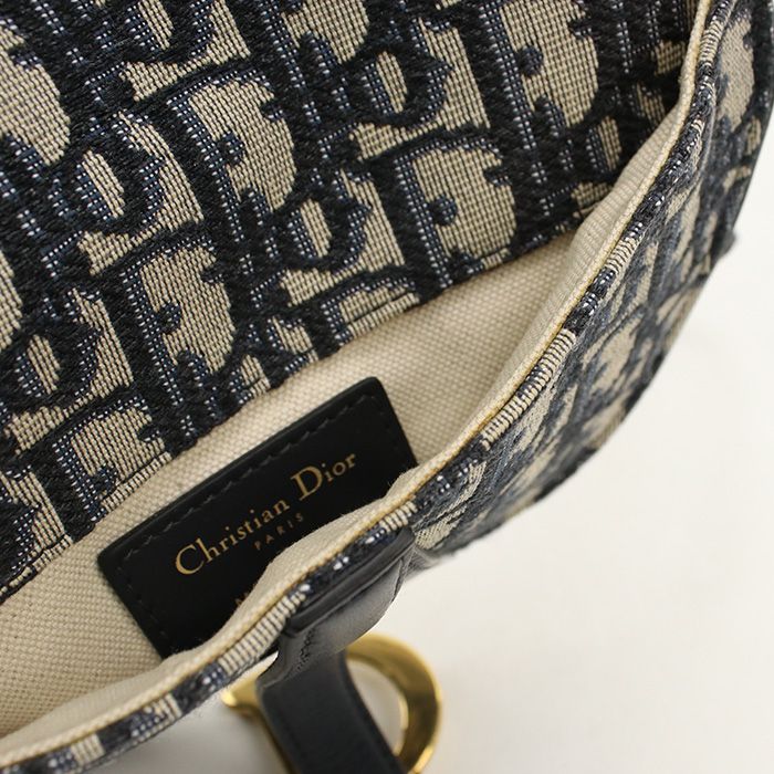 Dior Belt Bag Saddle Oblique — view 6