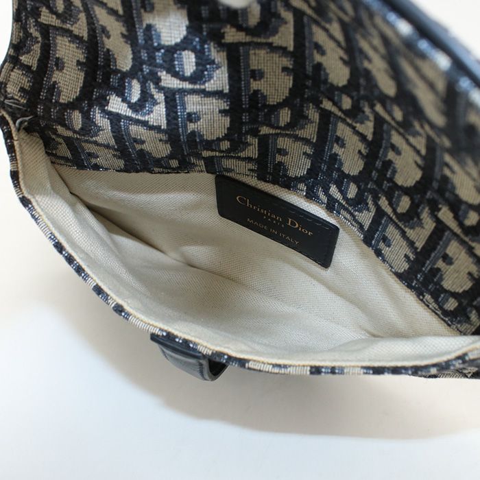 Dior Belt Bag Saddle Oblique — view 3