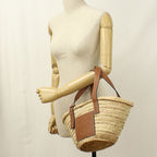 Loewe Basket Bag Small Anagram Palm Leaf — view 8
