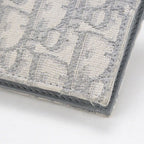 Dior Blue Card Holder Saddle Business Oblique — view 5