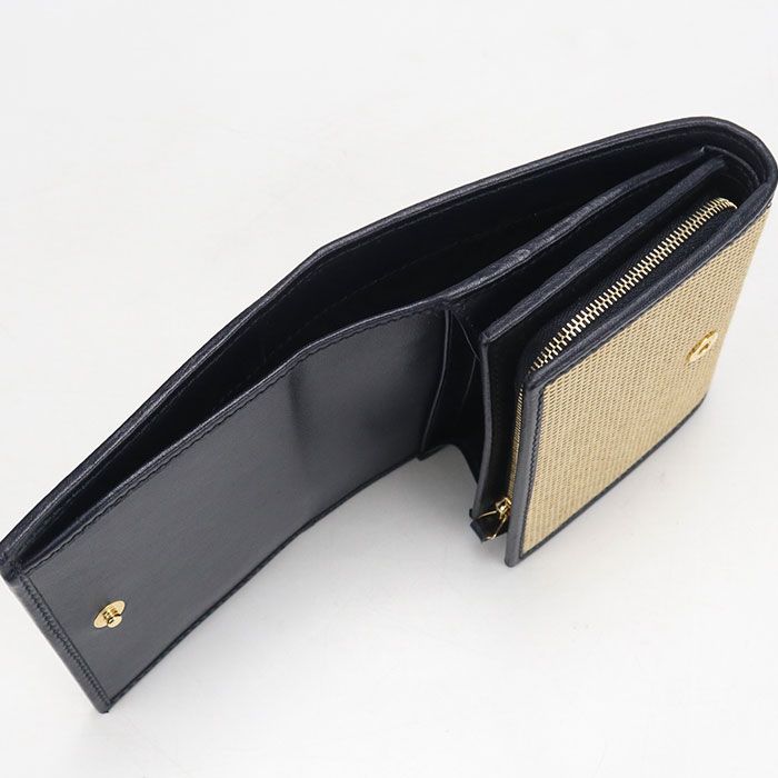 Gucci Horsebit Bifold Wallet Canvas Leather — view 5