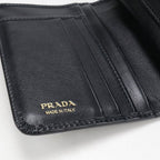 Prada Triangle Leather Wallet Vitello Move Bifold — view 7